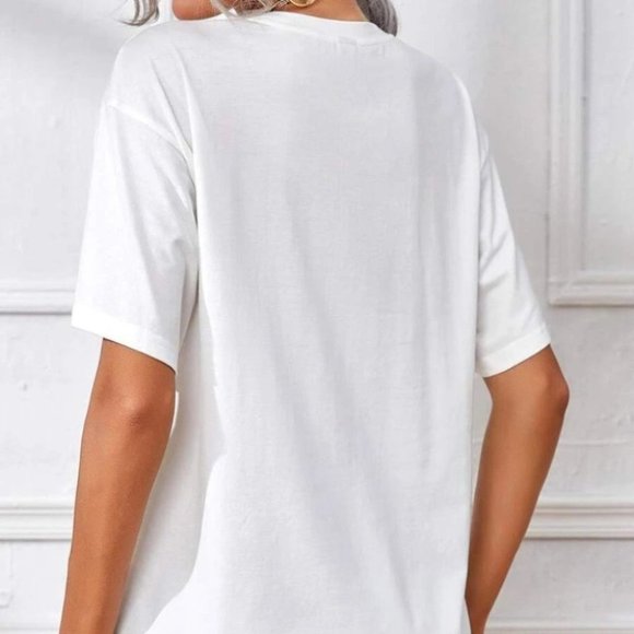 Embroidered PARIS Tee Casual contemporary minimalist - Picture 4 of 8